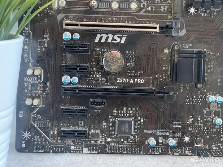 Материнская плата MSI z270-A PRO LGA1151