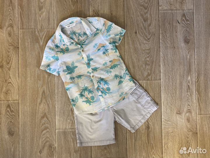 Детские вещи пакетом на мальчика 116 - 122