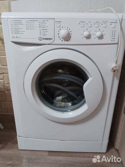 Стиральная машина indesit узкая 4 кг