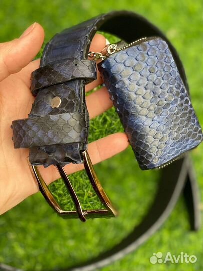 Ремни из кожи Питона