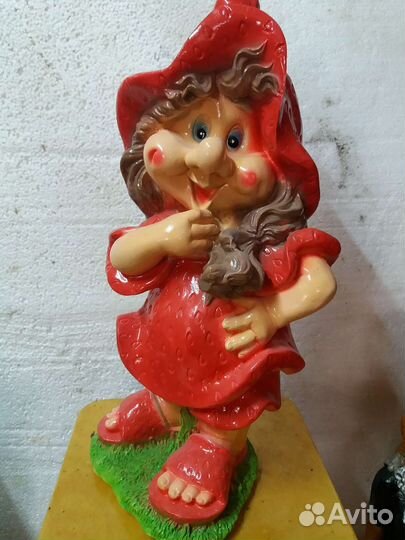 Садовые фигуры из гипсополимера