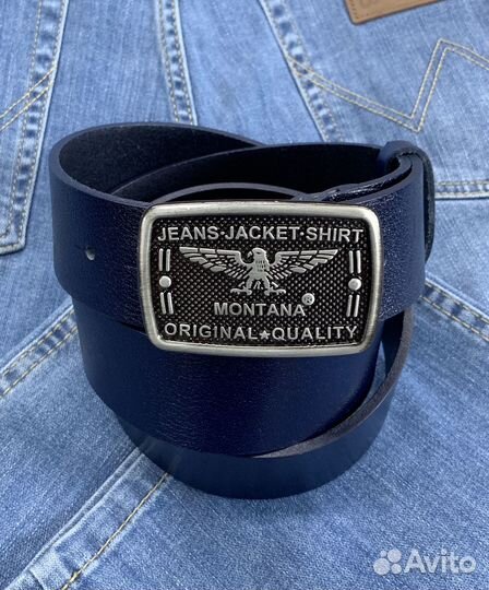 Кожаный ремень Montana