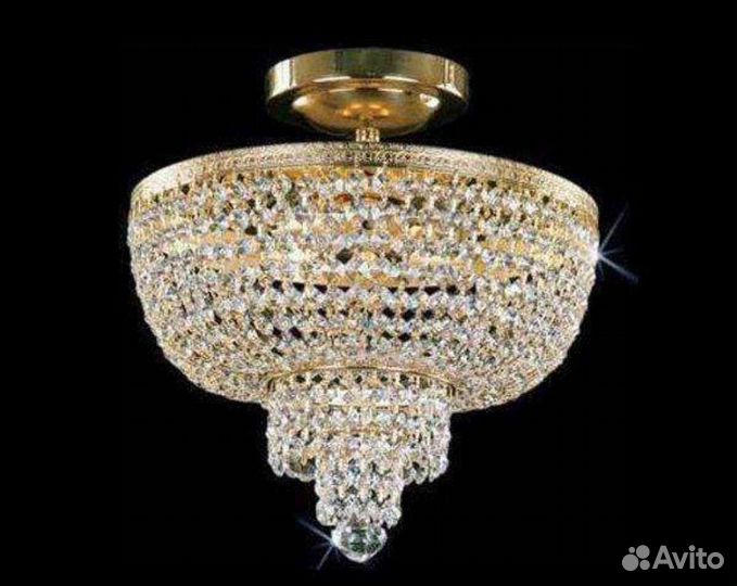 Люстра хрустальная богемия чехия