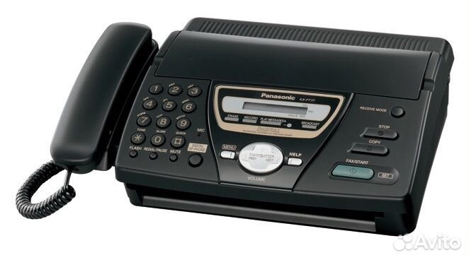 Телефон факс Panasonic kx-ft72