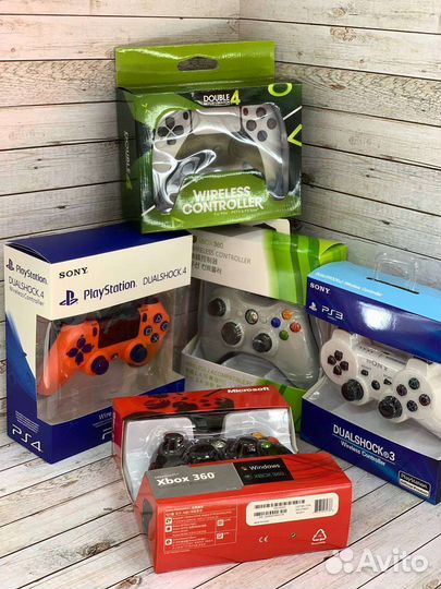 Беспроводной джойстик, контроллер, геймпад PS 4