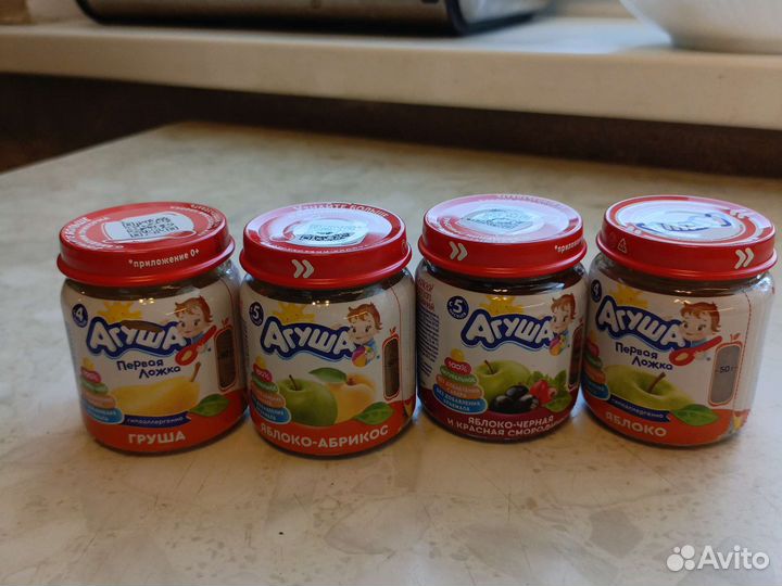 Детское пюре агуша