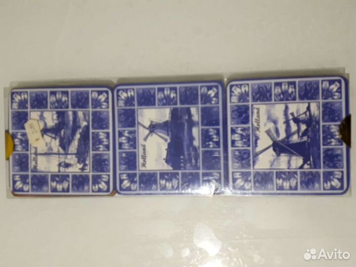 Набор подставок под стаканы/кружки