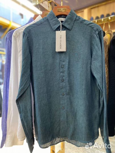 Рубашка из льна trussrdi