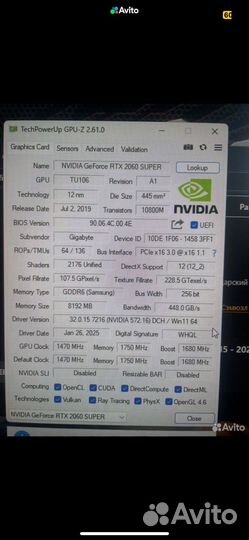 Видеокарта gigabyte rtx 2060 super gaming