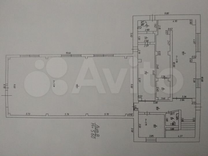 Двухэтажное нежилое здание свободного назначения