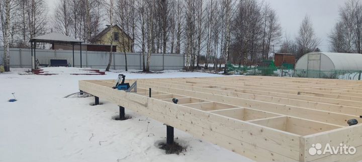 Винтовые сваи с установкой