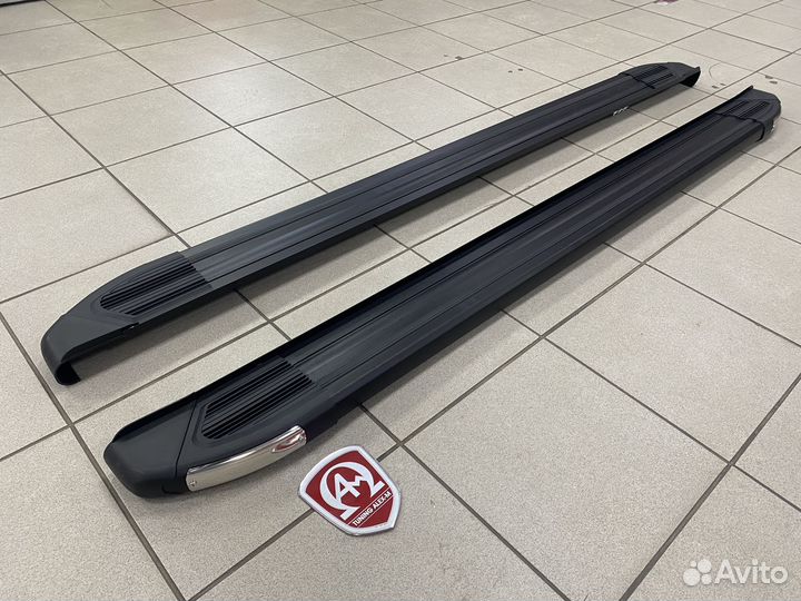 Пороги внешние площадки Volvo XC 60 2008-2017