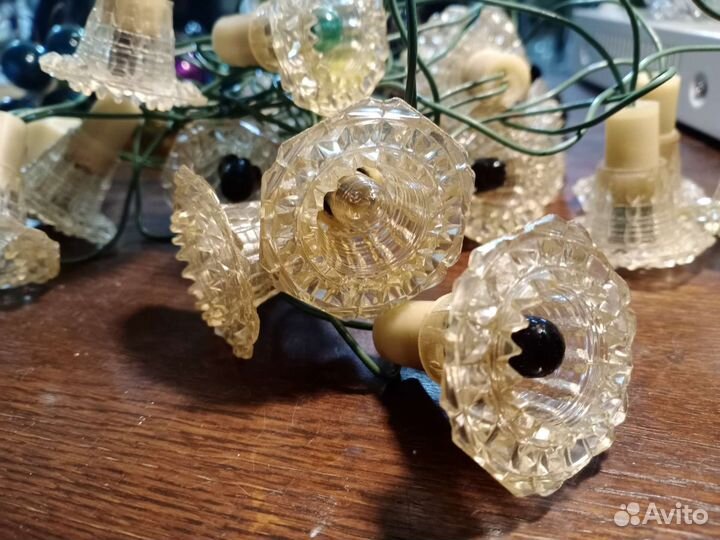 Новогодняя гирлянда горка