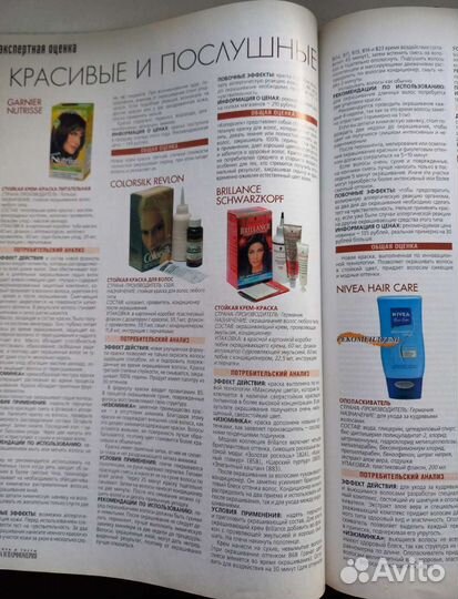 Журналы о косметике, винтаж