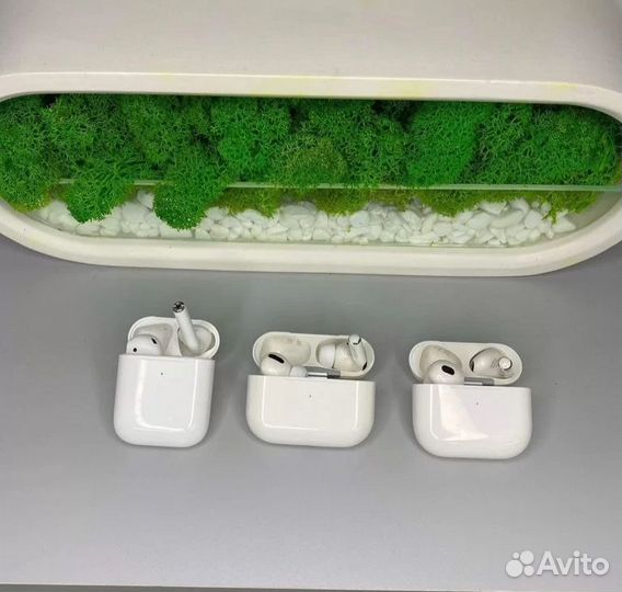Airpods Pro 2,3 (чехол в подарок) с доставкой