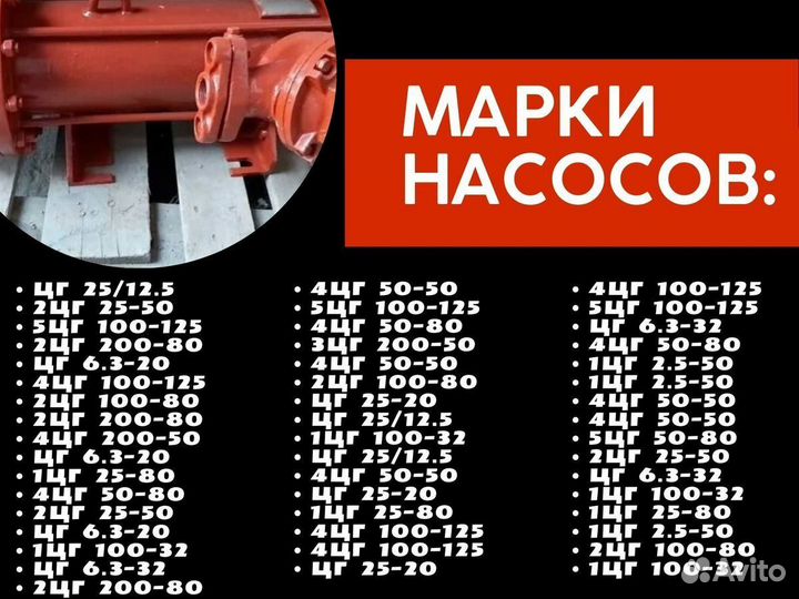 Насос цг 6.3-32