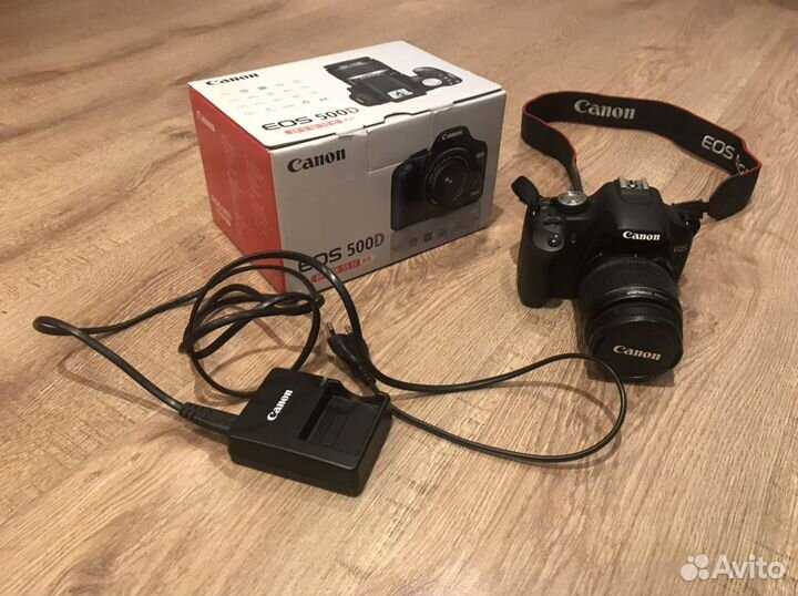 Canon EOS 500D kit 18-55