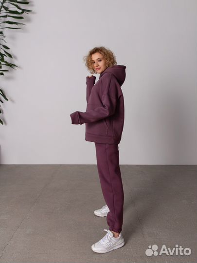 Спортивный костюм с начесом женский