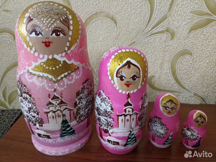 Матрешка деревянная