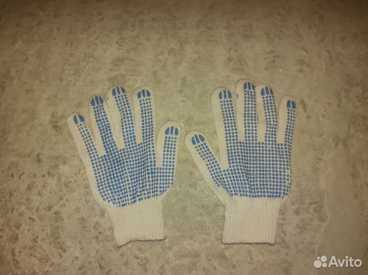 Перчатки хлопчатобумажные 100 пар