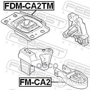 FDM-CA2TM подушка кпп Ford Mondeo CA2 07-14 FD