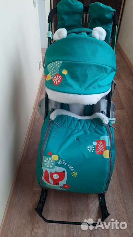 Коляска санки