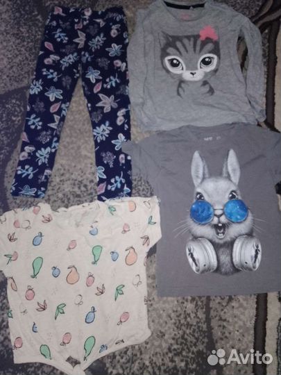 Вещи пакетом на девочку