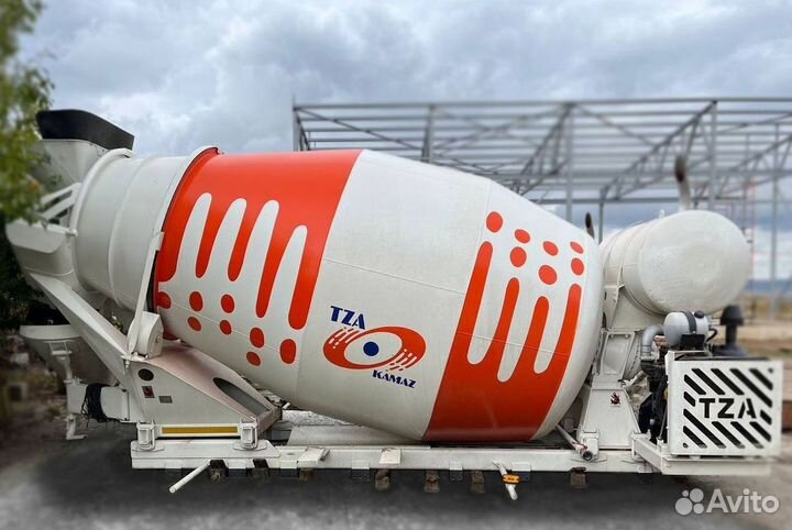 Установка миксера 6, 7 кубов