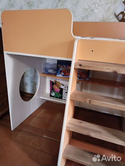 Детская кровать чердак