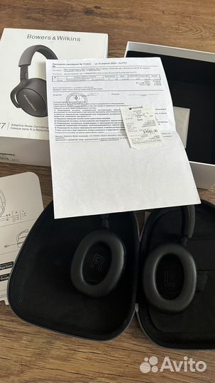 Беспроводные наушники bowers&wilkines