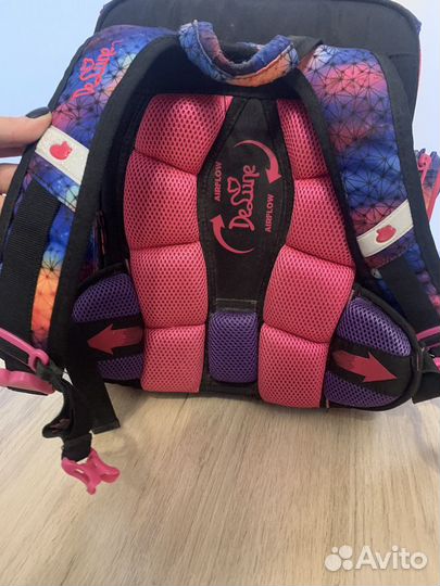 Рюкзак для девочки школьный DeLune