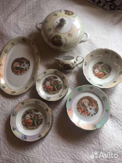 Сервиз столовый мадонна гдр