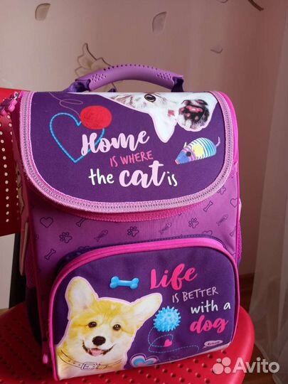 Ранец школьный для девочки