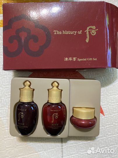 The history of Whoo корейская косметика