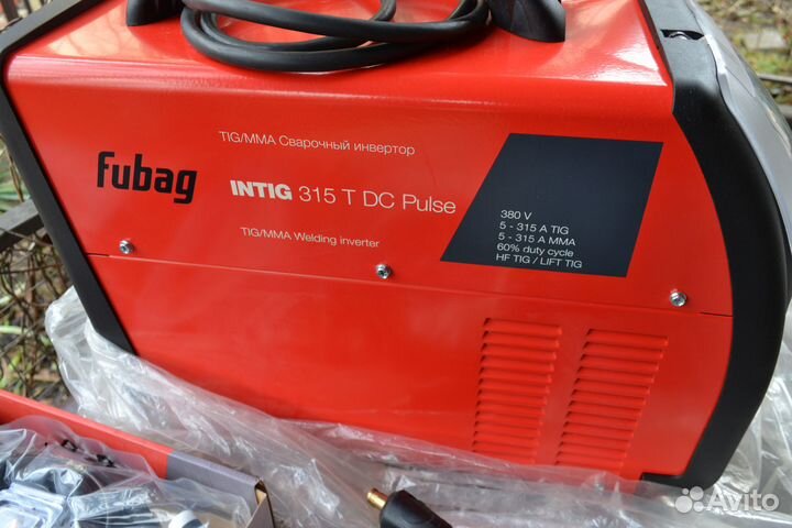 Инвертор TIG сварки Fubag intig 315 T DC pulse