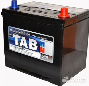 Аккумулятор TAB polar JIS MF обр. 65 Aч / 650 А
