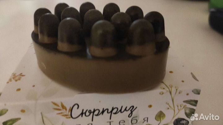 Массажное мыло-скраб