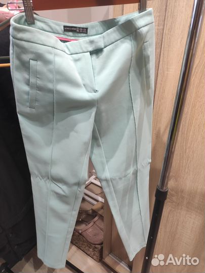 Брюки голубые