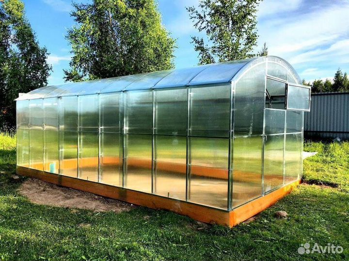 Теплица с поликарбонатом 3*4