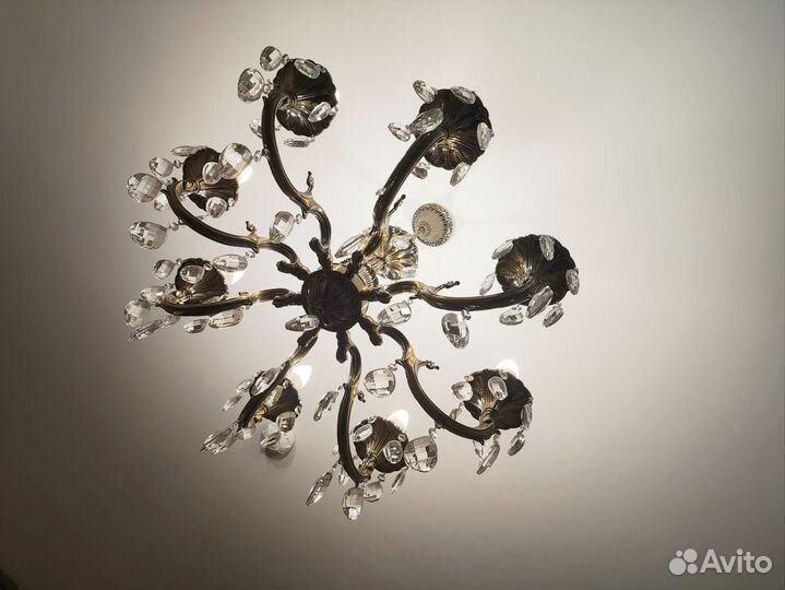 Люстра потолочная подвесная бу