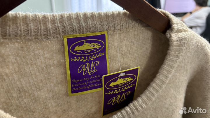 Свитер corteiz бежевый