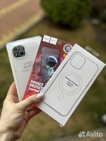 Стекло hoco на iPhone 15 pro