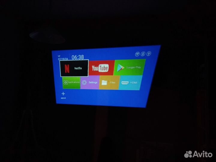 Новый проектор, full hd, android SMART