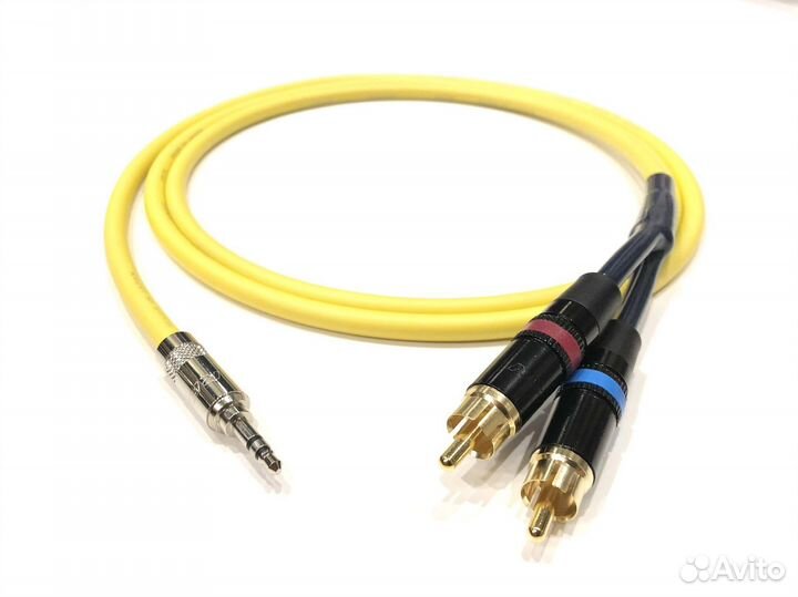Mini Jack 3.5 - 2x RCA кабели Mogami Sommer Canare