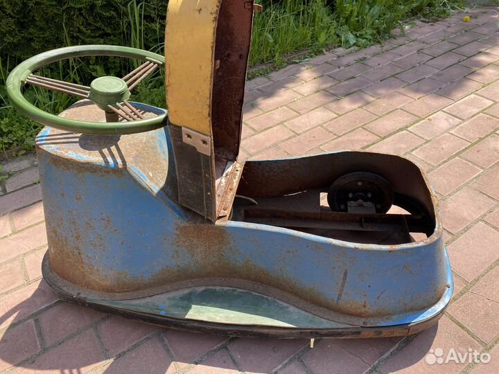 Педальная машина СССР электрическая