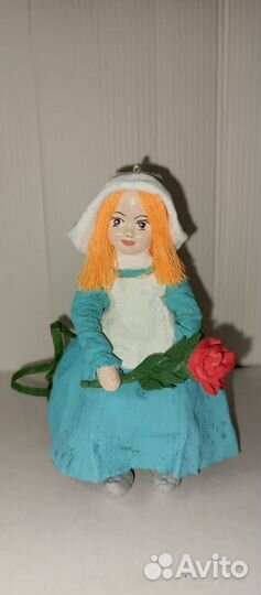 Ватные елочные игрушки