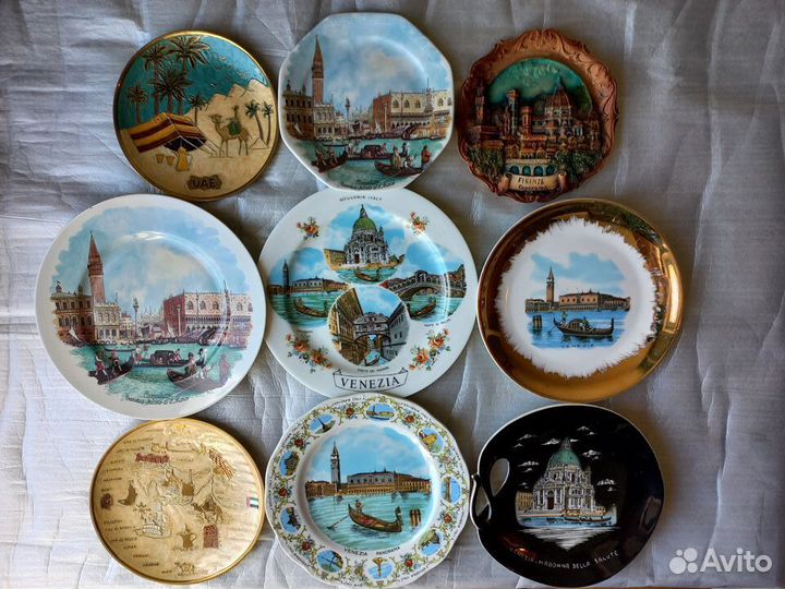 Декоративные интерьерные тарелки на стену/на полку