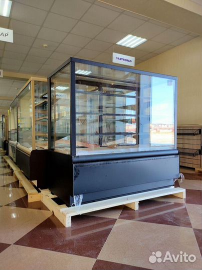 Кондитерская витрина Carboma Cube Люкc