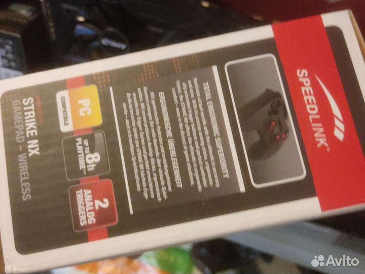 Геймпад speedlink strike NX wireless sl-650100-bk
