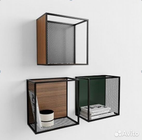 Полки в стиле Лофт (loft)